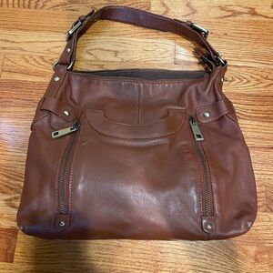 Via Spiga Brown Shoulder Bag